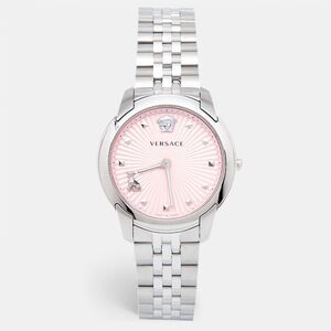 Versace Pink Stainless Steel Audrey VELR00419 Women's Wristwatch 38 mm